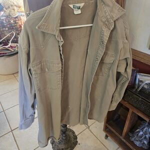 Men's Long Sleeve Shirt - Tan